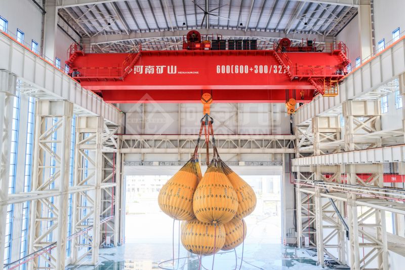 600t新型双梁桥式起重机 助力我国海洋强国建设
